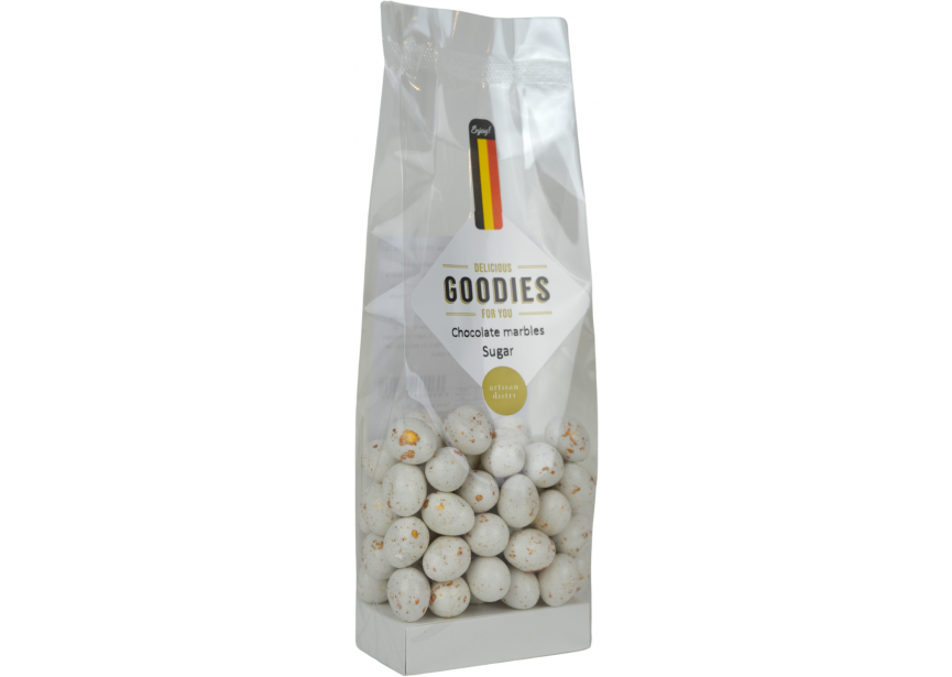 Chocolate marbles sugar wit