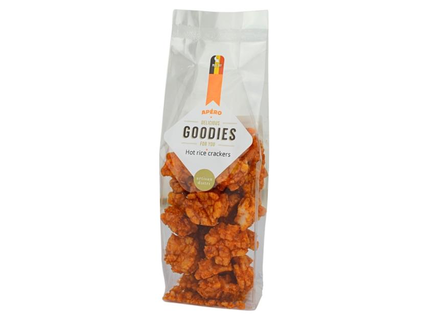 goodies - hot rice crackers